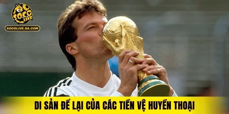 Dấu ấn trường tồn của các tiền vệ vĩ đại