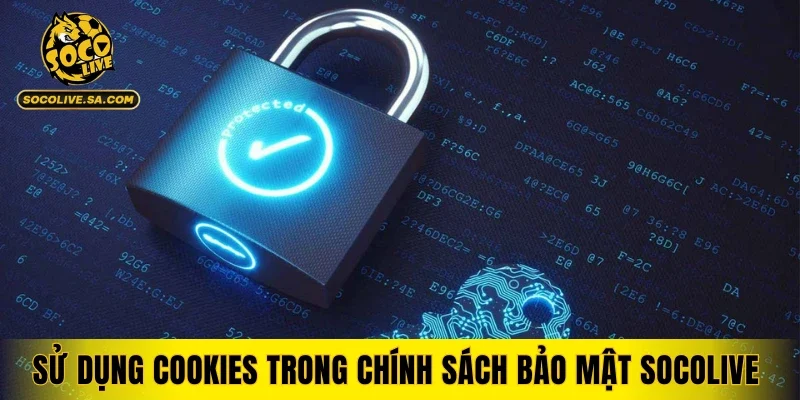 Sử dụng cookies trong  chính sách bảo mật Socolive áp dụng